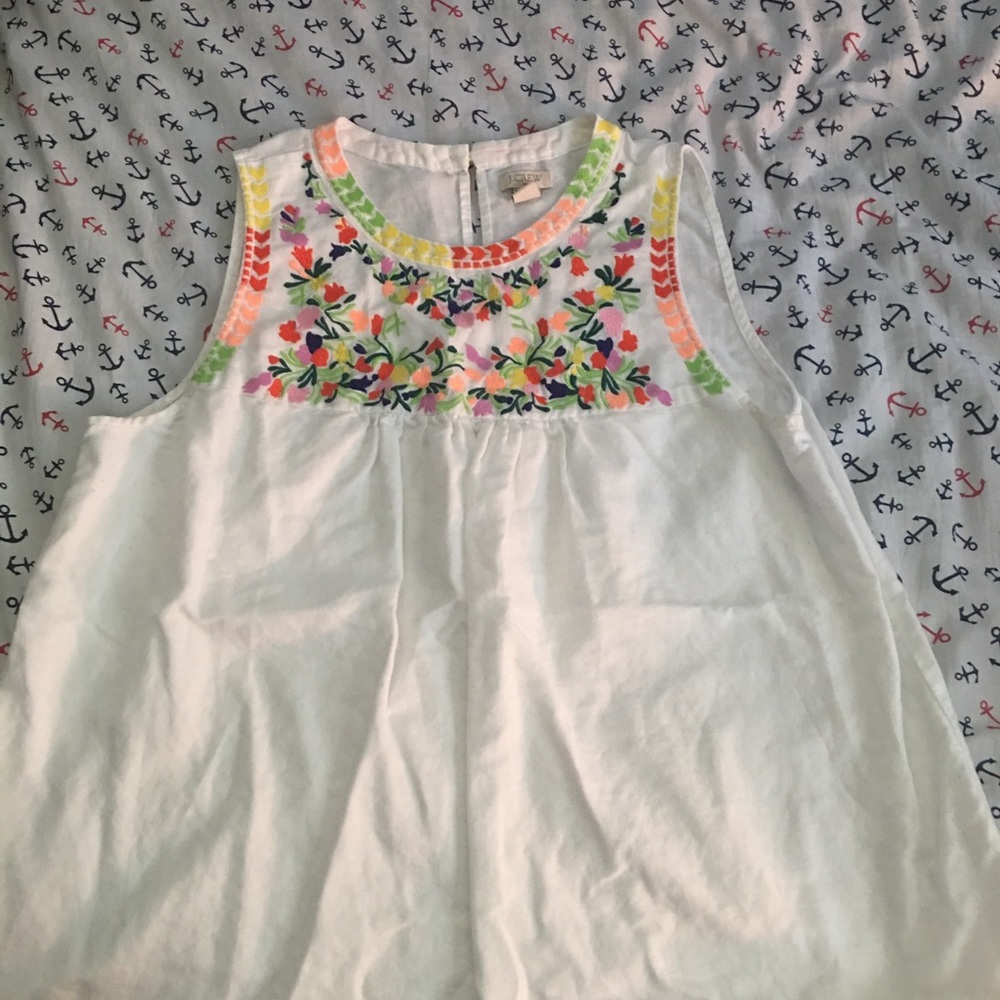 J Crew Factory Shell Tank Top